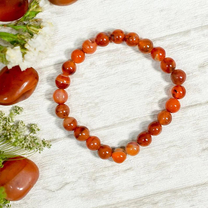 Carnelian Crystal for Physical Energy, Passion and Courage