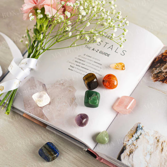 Powerful Healing Crystals Tumble Stone Set