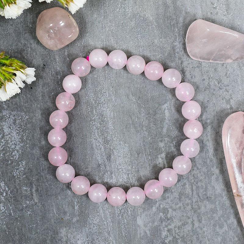 Rose Quartz Bracelet for Love, Harmony, and Emotional Healing: A Timeless Crystal for Everyday Wear